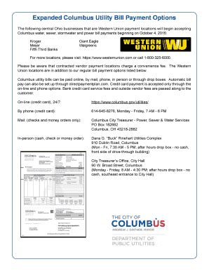 columbus utilities water bill|Log In .